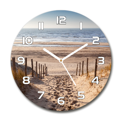 Reloj redondo pared Dunas costeras