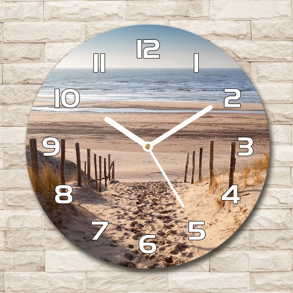 Reloj redondo pared Dunas costeras