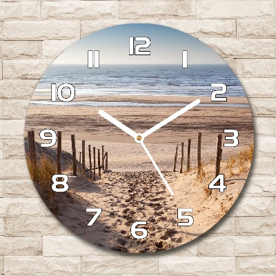 Reloj redondo pared Dunas costeras