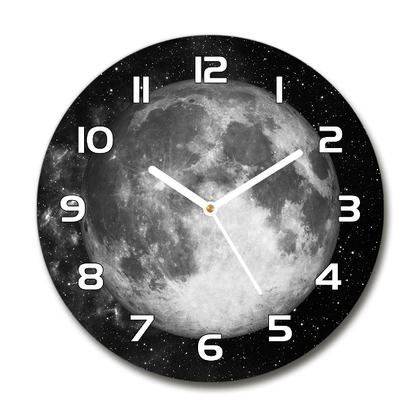 Reloj de pared redondo Luna