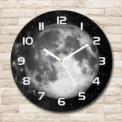 Reloj de pared redondo Luna