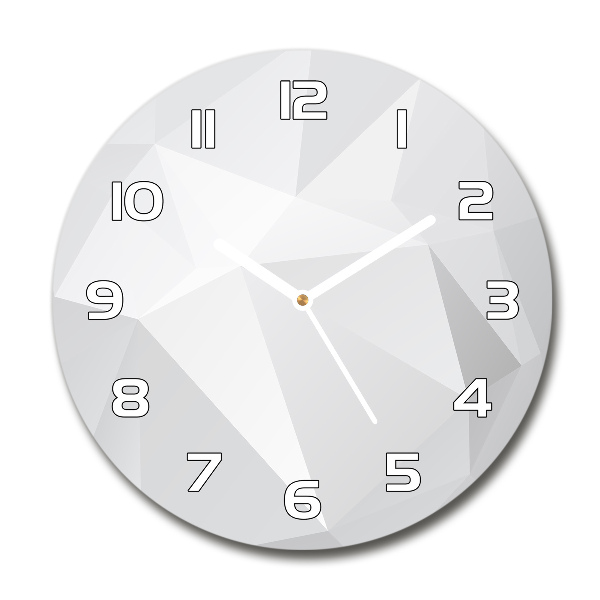 Reloj de pared redondo Fondo abstracto