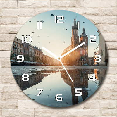 Reloj de pared redondo Cracovia, Polonia