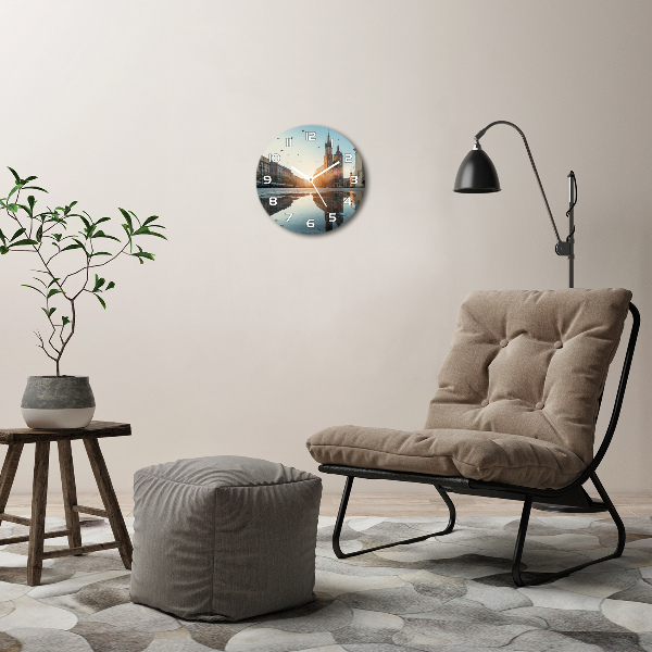 Reloj de pared redondo Cracovia, Polonia