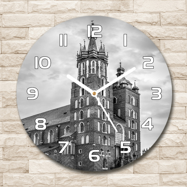 Reloj de cristal redondo Cracovia, Polonia