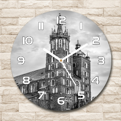 Reloj de cristal redondo Cracovia, Polonia