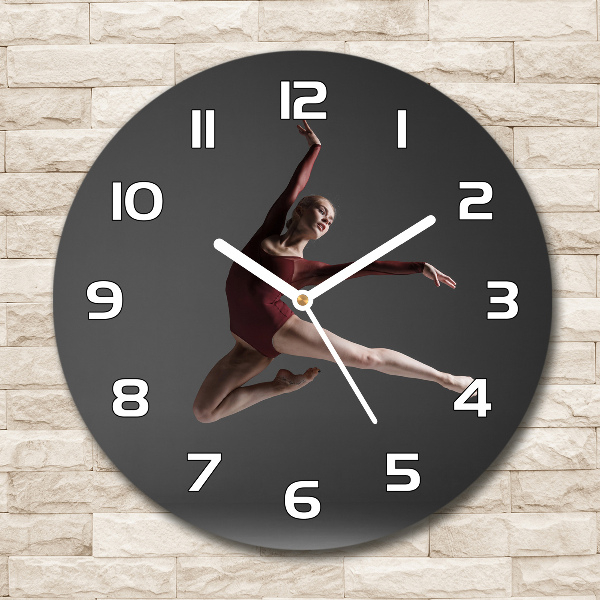 Reloj de pared redondo Danza moderna