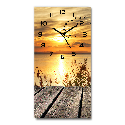 Reloj vertical Atardecer