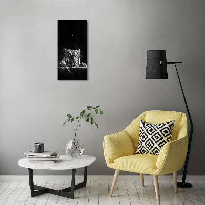 Reloj vertical Tigre