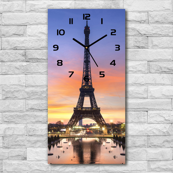 Reloj rectangular Torre Eiffel de París