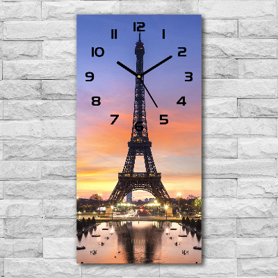 Reloj rectangular Torre Eiffel de París