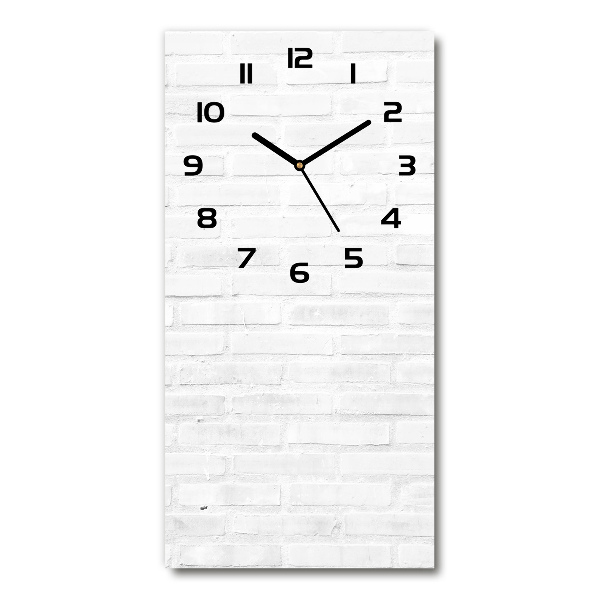 Reloj vertical Pared de ladrillos