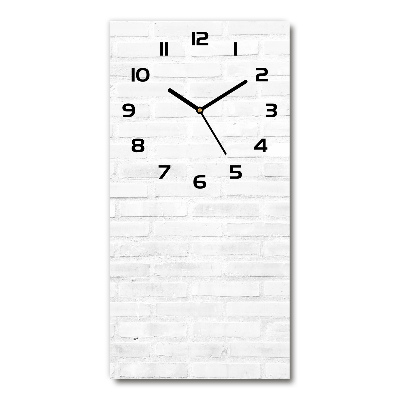Reloj vertical Pared de ladrillos