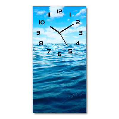 Reloj rectangular Agua de mar