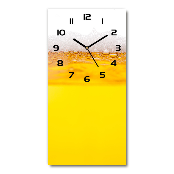 Reloj rectangular Cerveza