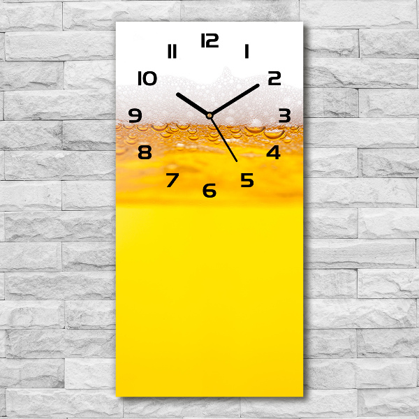 Reloj rectangular Cerveza
