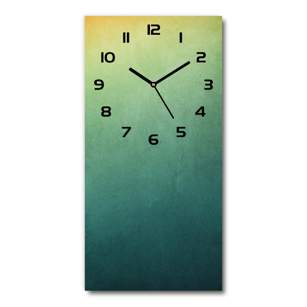 Reloj rectangular Fondo degradado