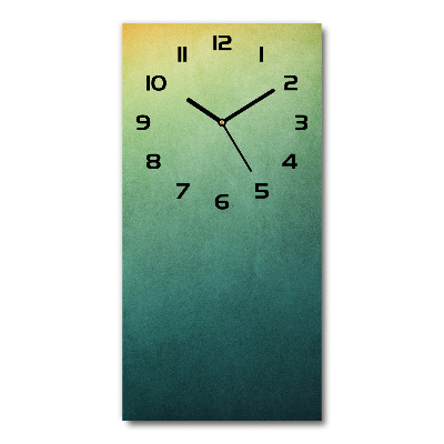 Reloj rectangular Fondo degradado