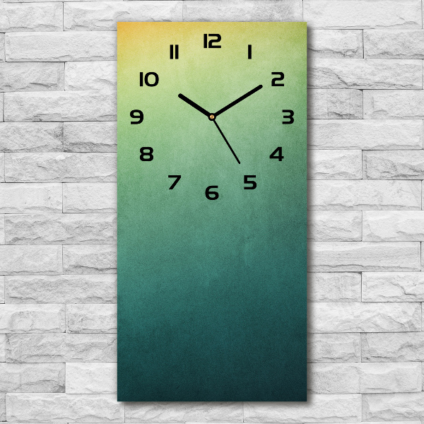 Reloj rectangular Fondo degradado