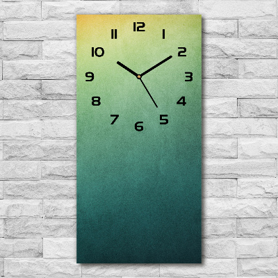 Reloj rectangular Fondo degradado