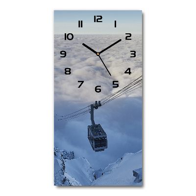 Reloj rectangular Montaña rusa