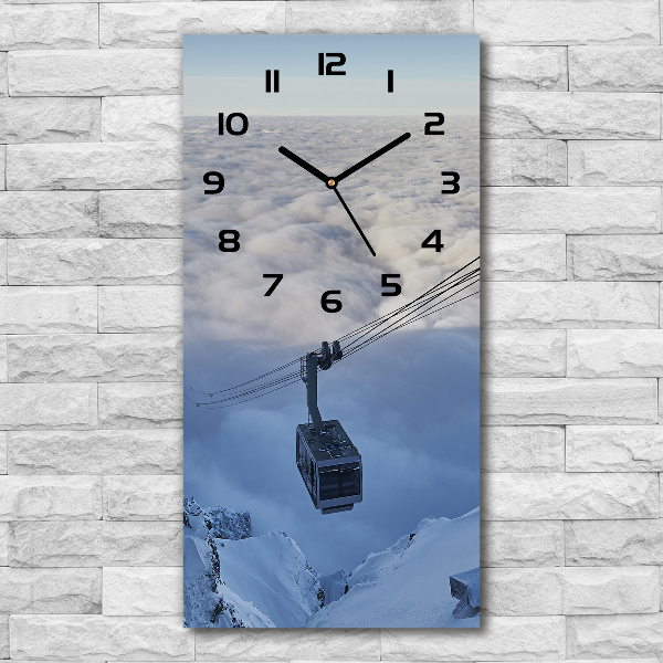 Reloj rectangular Montaña rusa