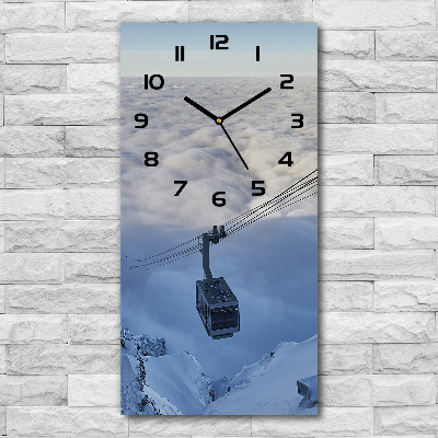 Reloj rectangular Montaña rusa