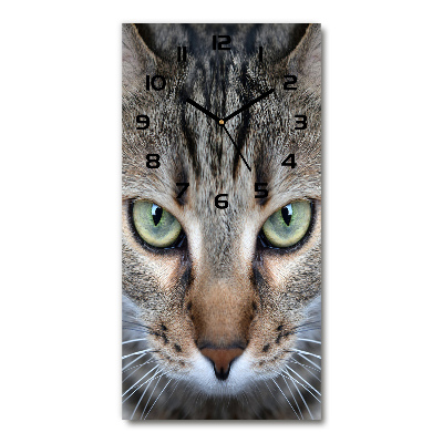 Reloj rectangular Ojos de gato