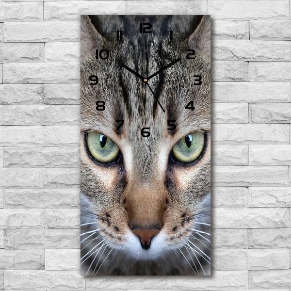 Reloj rectangular Ojos de gato