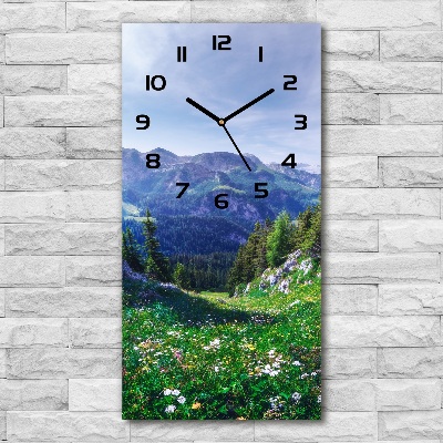 Reloj rectangular Alpes