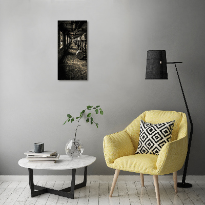 Reloj de vidrio vertical Barriles de Bourbon