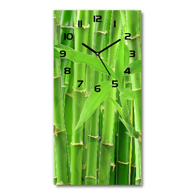 Reloj rectangular Bosque de bambú