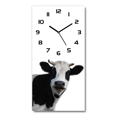 Reloj rectangular Vaca moteada