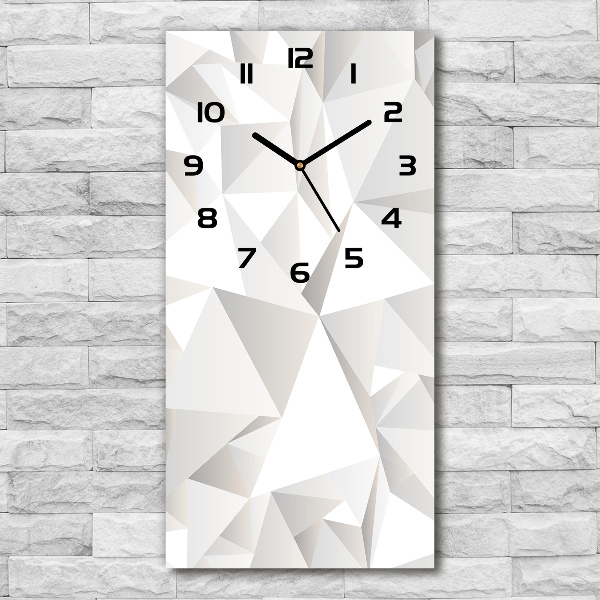 Reloj rectangular Fondo abstracto