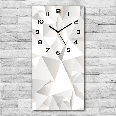 Reloj rectangular Fondo abstracto