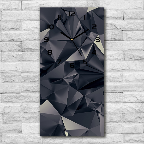 Zegar ścienny cichy Abstrakcyjne tło
