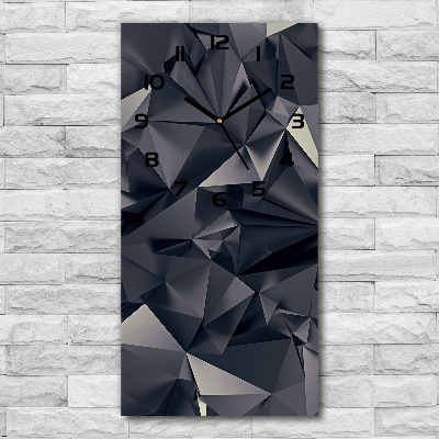 Reloj rectangular Fondo abstracto