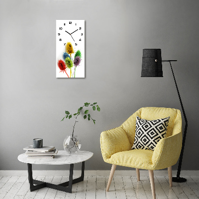 Reloj de vidrio vertical Cardo