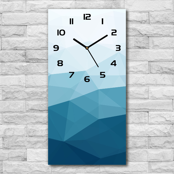 Reloj rectangular Fondo abstracto