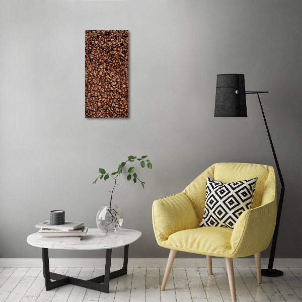 Reloj vertical Granos de café