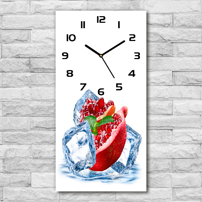 Reloj vertical Granada y hielo