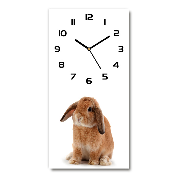Reloj rectangular Conejo
