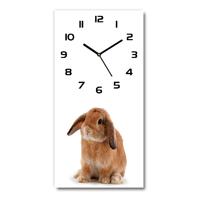 Reloj rectangular Conejo