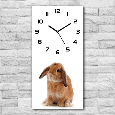 Reloj rectangular Conejo