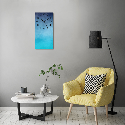 Reloj de vidrio vertical Fumar