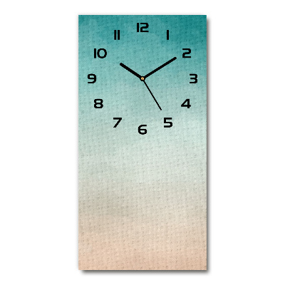 Reloj rectangular Fumar