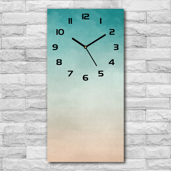 Reloj rectangular Fumar