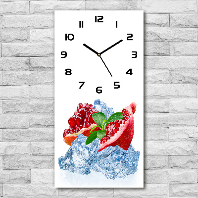 Reloj de vidrio vertical Granada