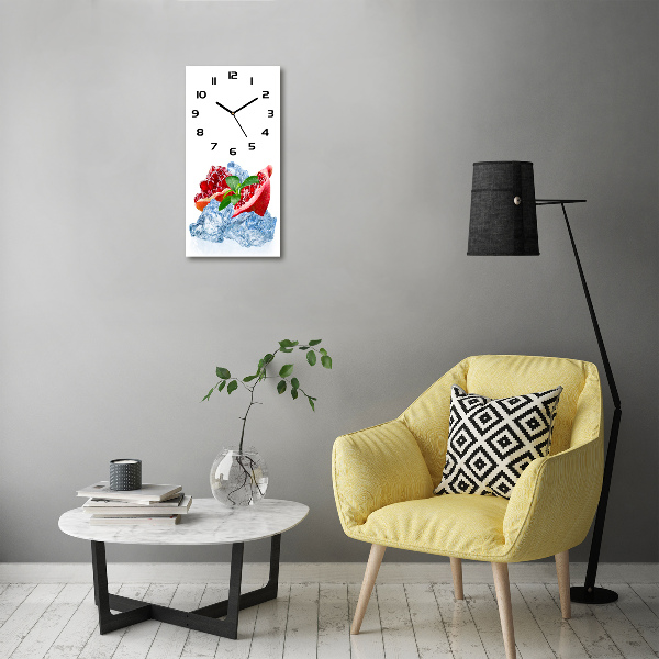 Reloj de vidrio vertical Granada