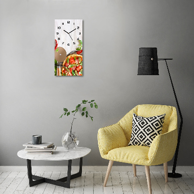 Nowoczesny zegar ścienny Pizza